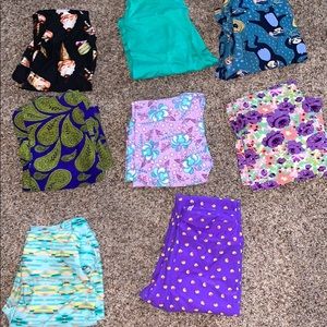 Lularoe Tween size leggings $5 each or $30 for all